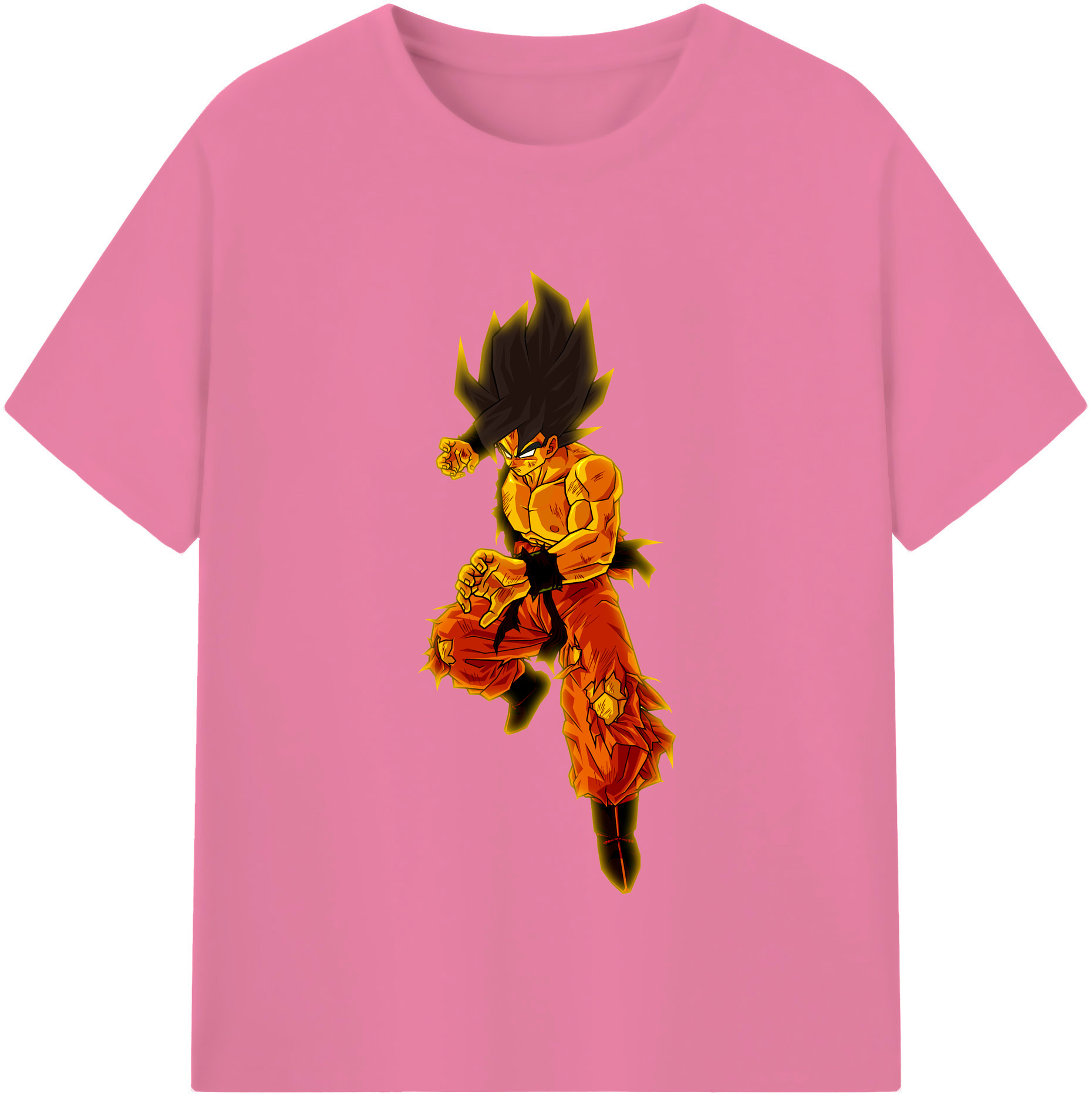 （画像用） ドラゴンボール 孫 悟飯（そんごはん）DRAGON BALL Son Gohan 綿100％半袖Tシャツ（フロントプリント）